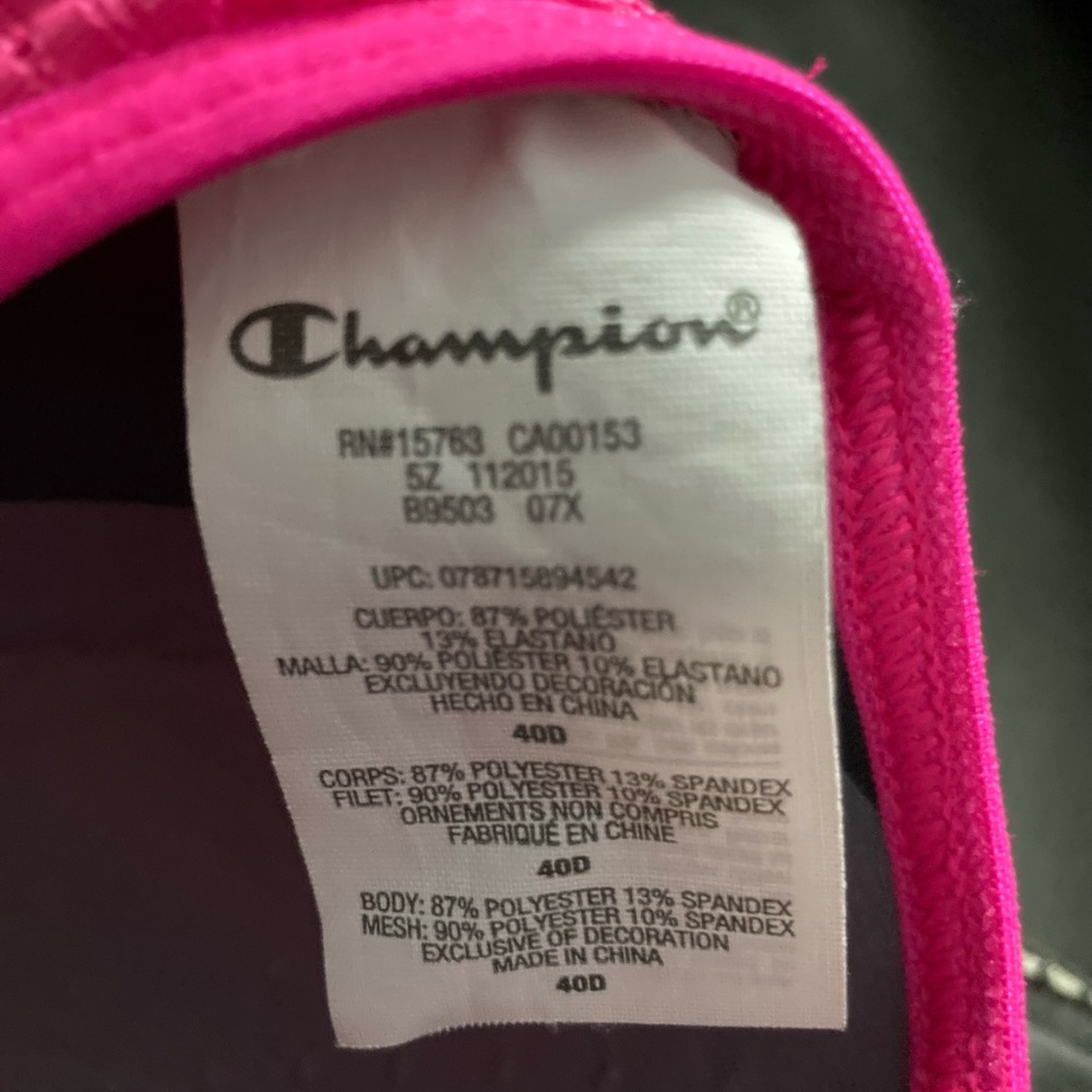 Champion woman’s full-support sport bra 40D - Picture 3 of 3